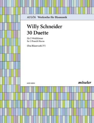 30 Duette Willy Schneider Partition Cor