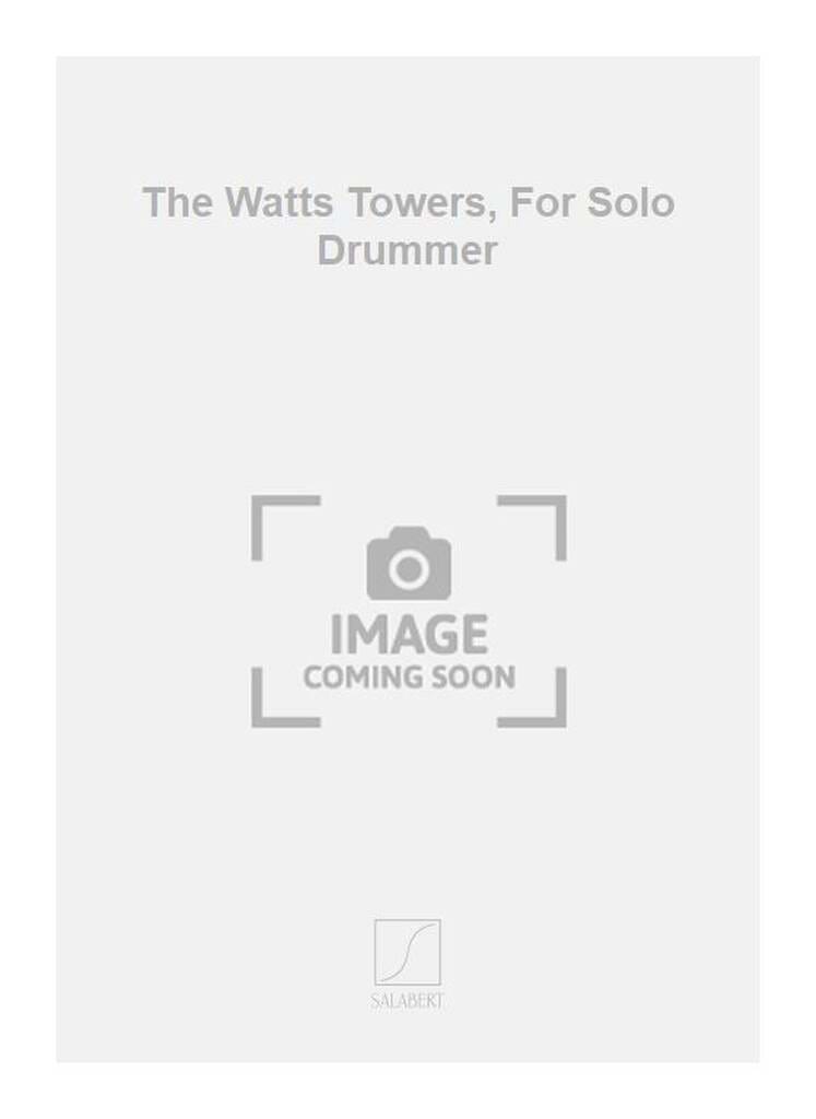 The Watts Towers Charles Boone Partition Batterie