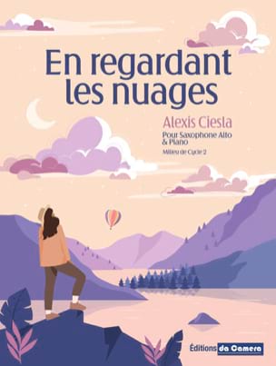 En regardant les nuages Alexis Ciesla Partition Saxophone