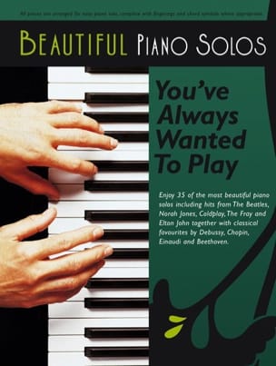 Beautiful Piano Solos Partition Pop / Rock