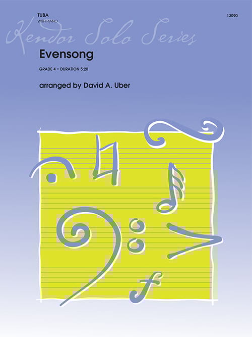 Evensong David Uber Partition Tuba