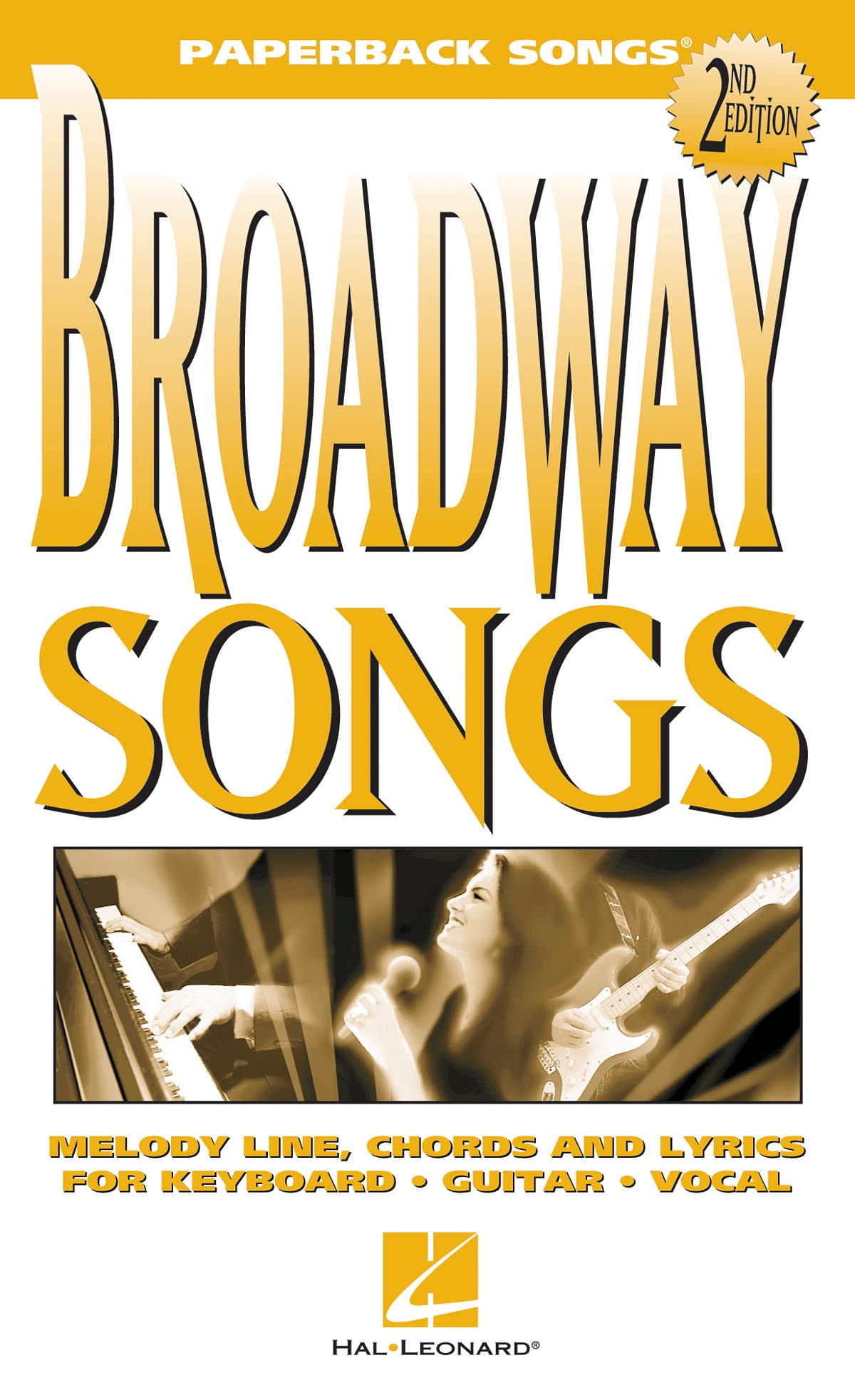 Paperback songs - Broadway Songs Partition Jazz