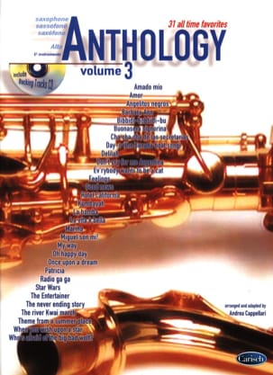 Anthology Volume 3 Partition Saxophone