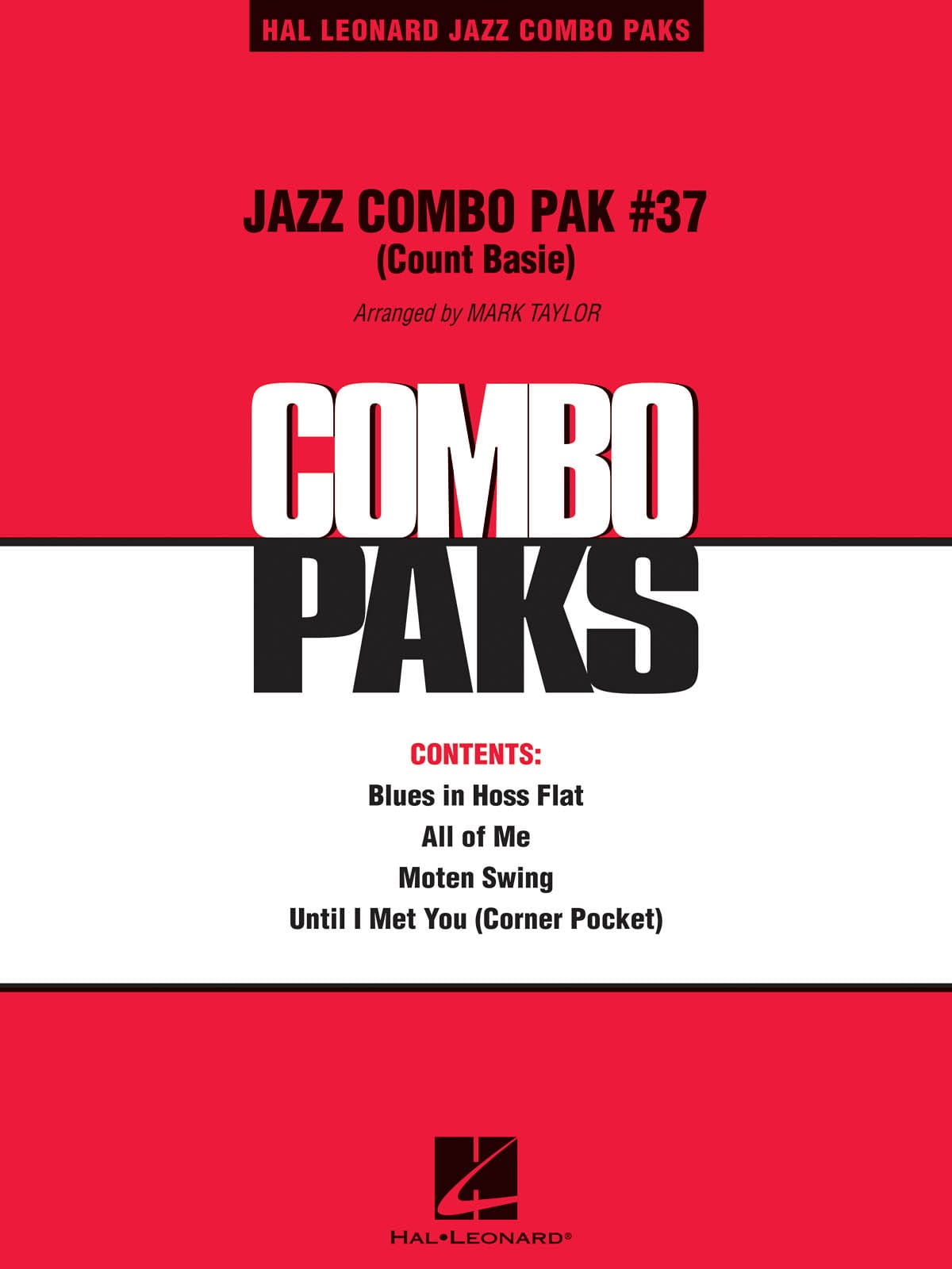 Jazz Combo Pak # 37 Count Basie Count Basie Partition ENSEMBLES, BANDS
