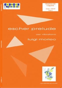 Escher Prélude Luigi Morleo Partition Vibraphone