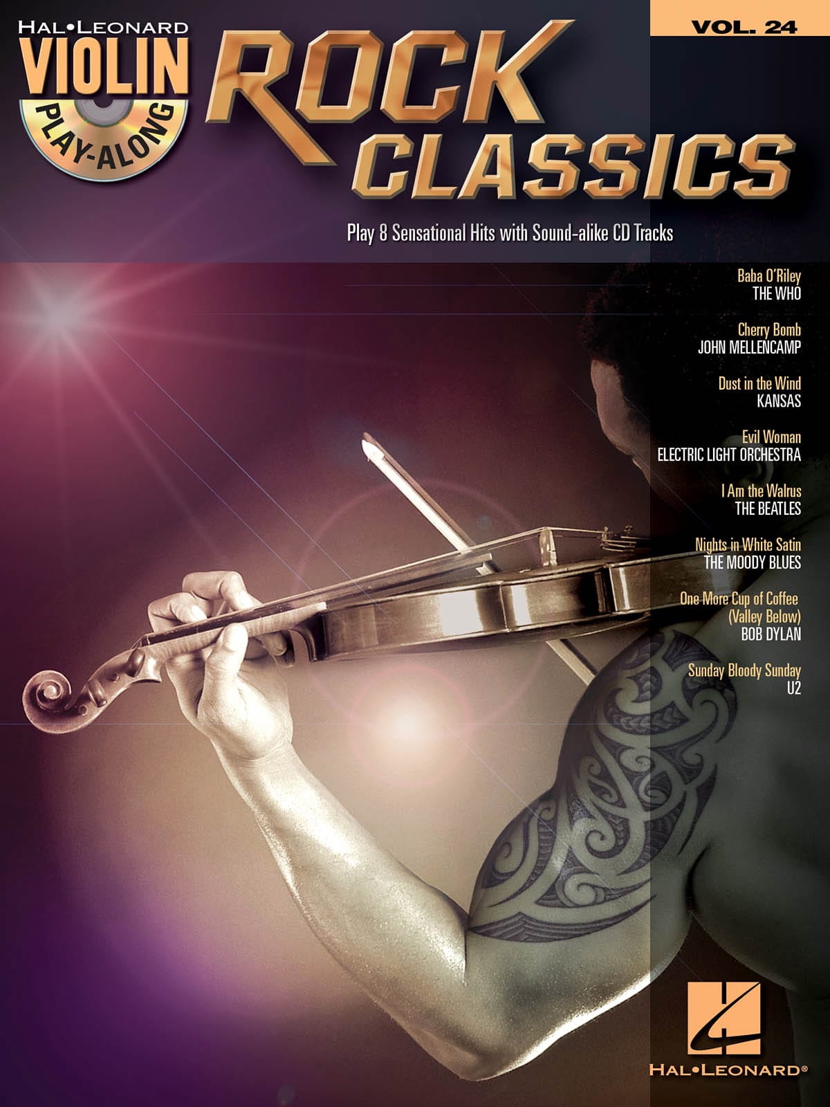 Violin play-along volume 24 - Rock classics Partition Violon