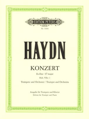 Konzert Es-Dur HAYDN Partition Trompette
