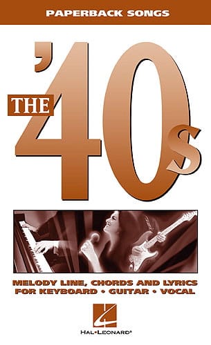Paperback songs - The '40s Partition Jazz
