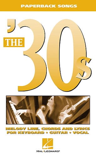 Paperback songs - The '30s Partition Jazz