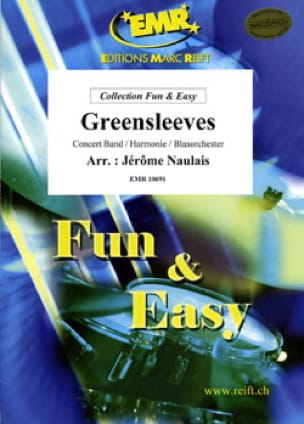 Greensleeves Jérôme Naulais Partition