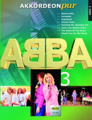 Akkordeon Pur - ABBA 3 ABBA Partition Accordéon