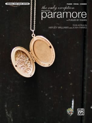 The Only Exception Paramore Partition Pop / Rock