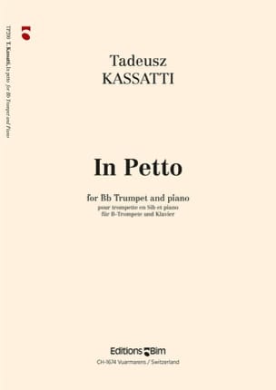 In Petto Tadeusz Kassatti Partition Trompette