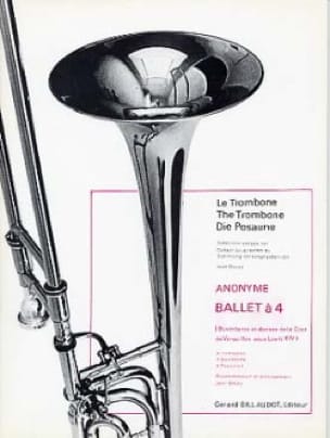 Ballet à 4 Partition Trombone