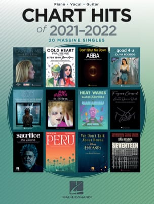 Chart Hits of 2021-2022 - Piano Chant Guitare Partition Pop / Rock