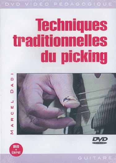 DVD - Techniques Traditionnelles du Picking - Marcel Dadi - Partition