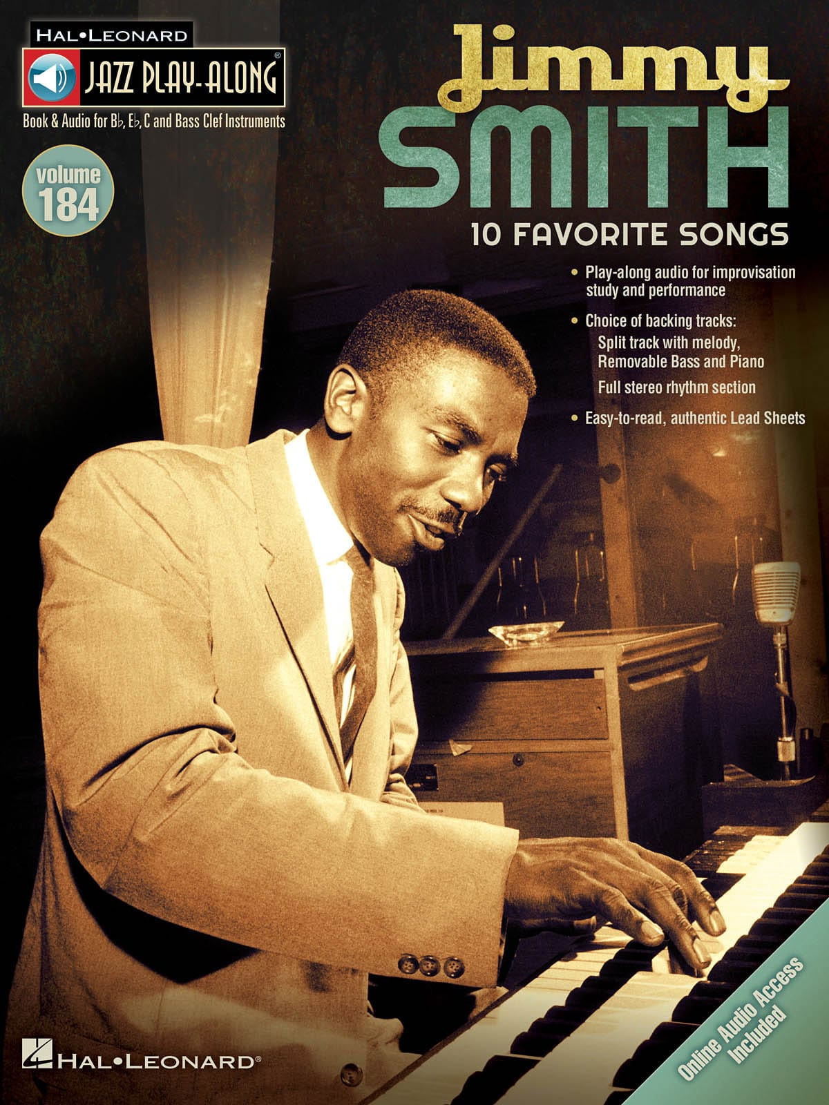 Jazz Play-Along Volume 184 Jimmy Smith Jimmy Smith Partition Jazz