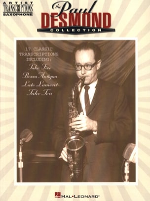 The Paul Desmond Collection Paul Desmond Partition Saxophone