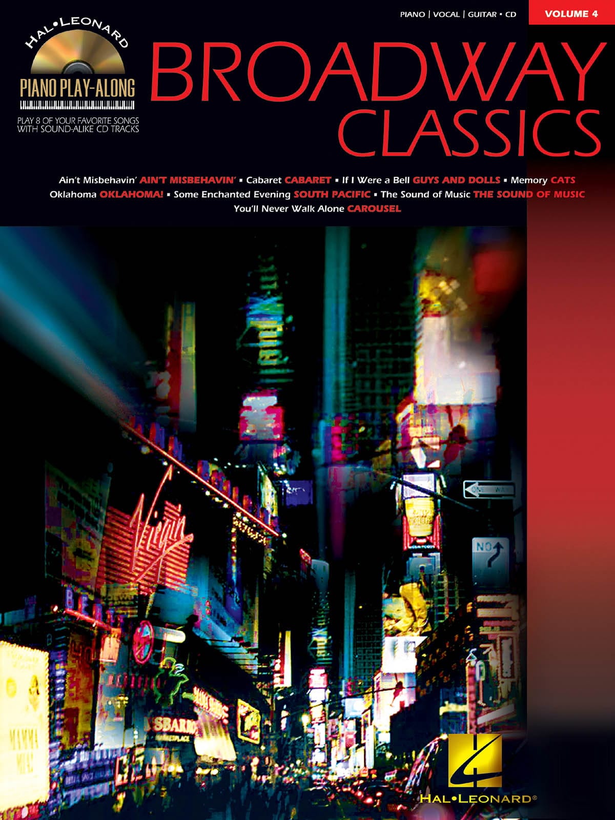 Piano Play-Along Volume 4 - Broadway Classics - Partition