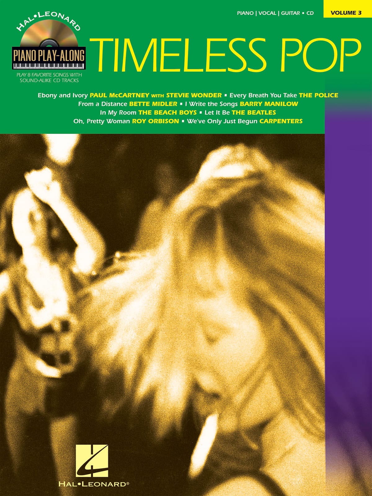 Piano Play-Along Volume 3 - Timeless Pop - Partition - Pop / Rock
