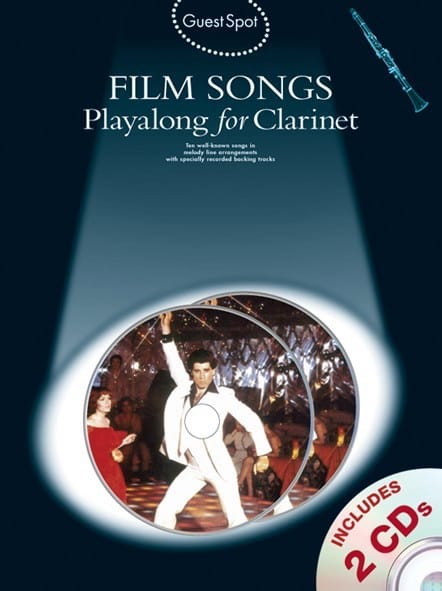Guest Spot - Film Songs Playalong For Clarinet Partition Clarinette
