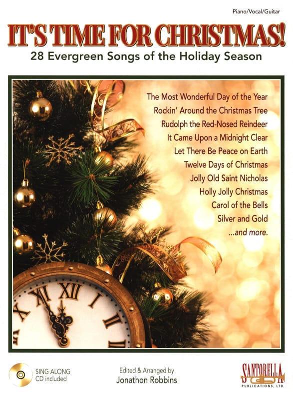 It's Time For Christmas Noël Partition Recueils