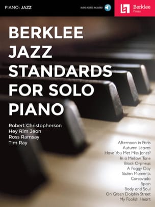 Berklee Jazz Standards for Solo Piano Partition Jazz