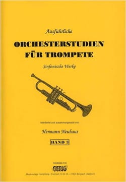 Orchesterstudien für Trompete Band 3 Partition Trompette