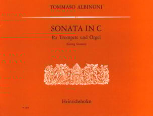 Sonata In C ALBINONI Partition Trompette