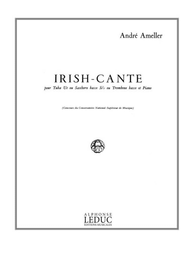 Irish-cante André Ameller Partition Tuba