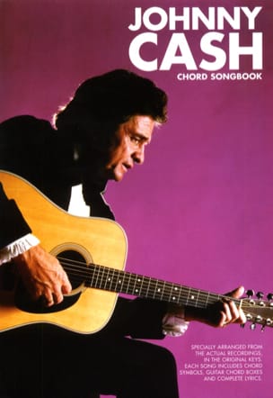 Chord Songbook Johnny Cash Partition Guitare