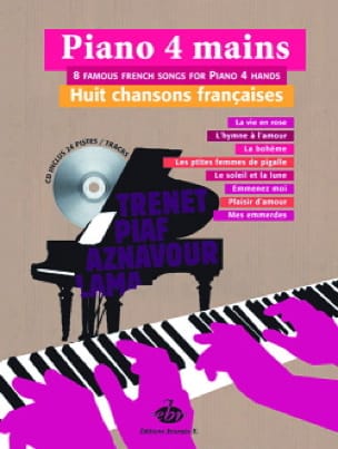 Huit Chansons Françaises Partition Piano