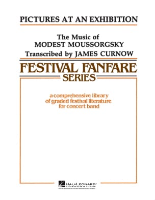 Pictures at an exhibition MOUSSORGSKI Partition ENSEMBLES, BANDS
