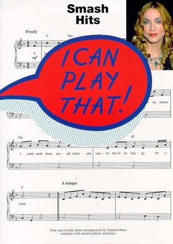 I Can Play That Smash Hits Partition Pop / Rock