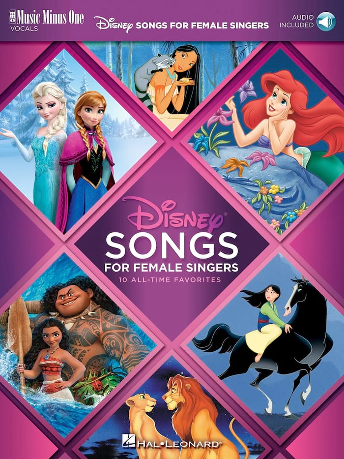 Disney Songs for Female Singers DISNEY Partition Musique de film