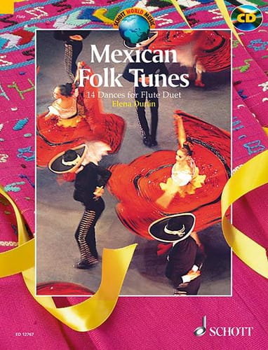 Mexican Folk Tunes Elena Duran Partition Flûte traversière