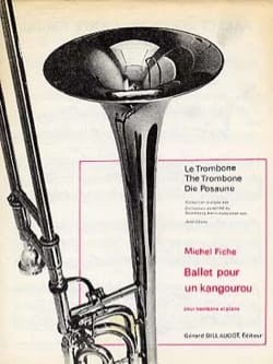 Ballet pour un Kangourou Michel Fiche Partition Trombone