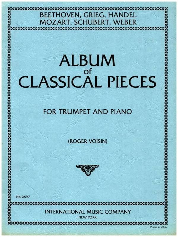 Album Of Classical Pieces Partition Trompette
