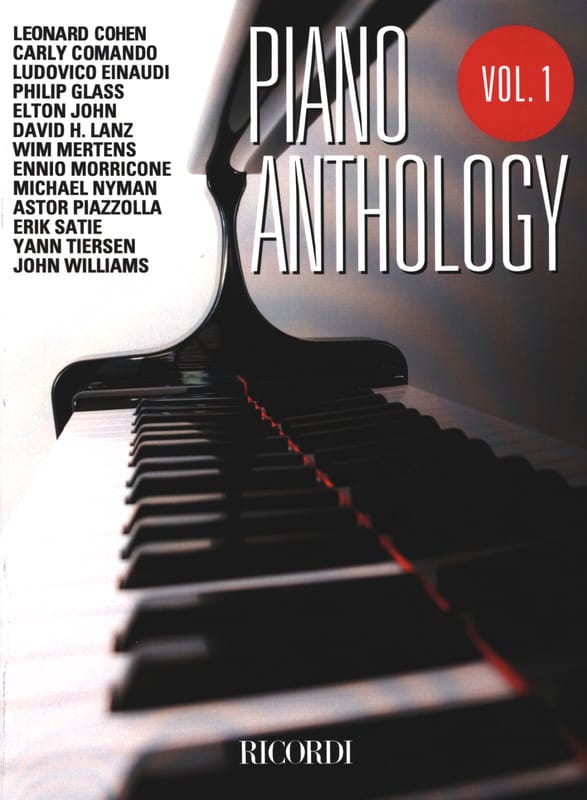 Piano Anthology Volume 1 Partition Musique de film