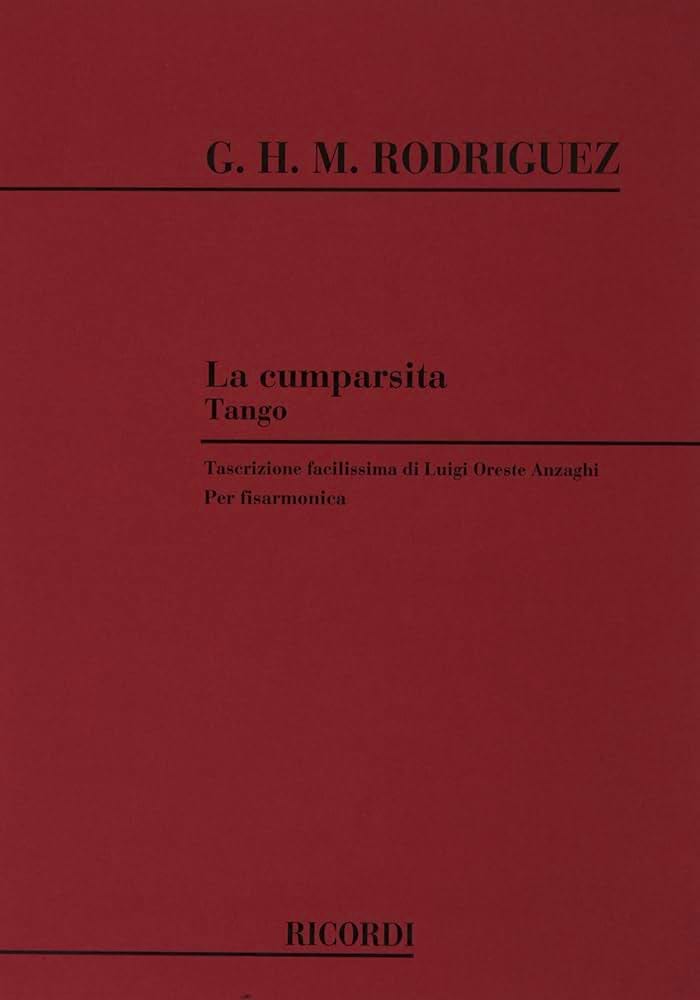 La cumparsita - Tango G. Herman Matos Rodriguez Partition Accordéon