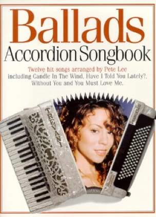 Ballads Accordion Songbook Partition Accordéon