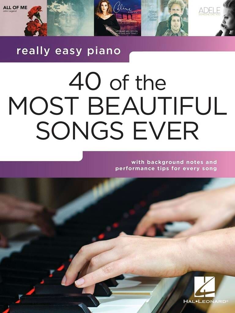 Really Easy Piano - 40 of the Most Beautiful Songs Ever - Partition