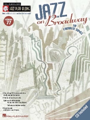 Jazz play-along volume 77 - Jazz On Broadway Partition Jazz