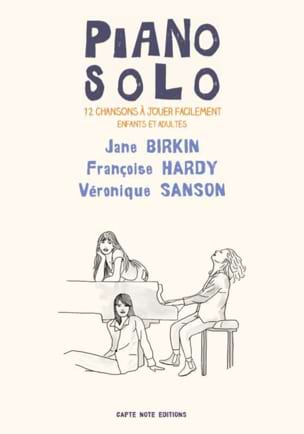 Piano Solo - Birkin, Hardy, Sanson Partition Chanson française