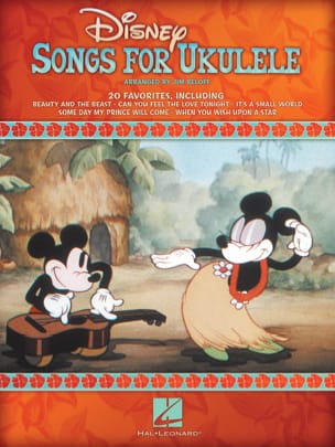 Disney songs for ukulele DISNEY Partition Musique du monde
