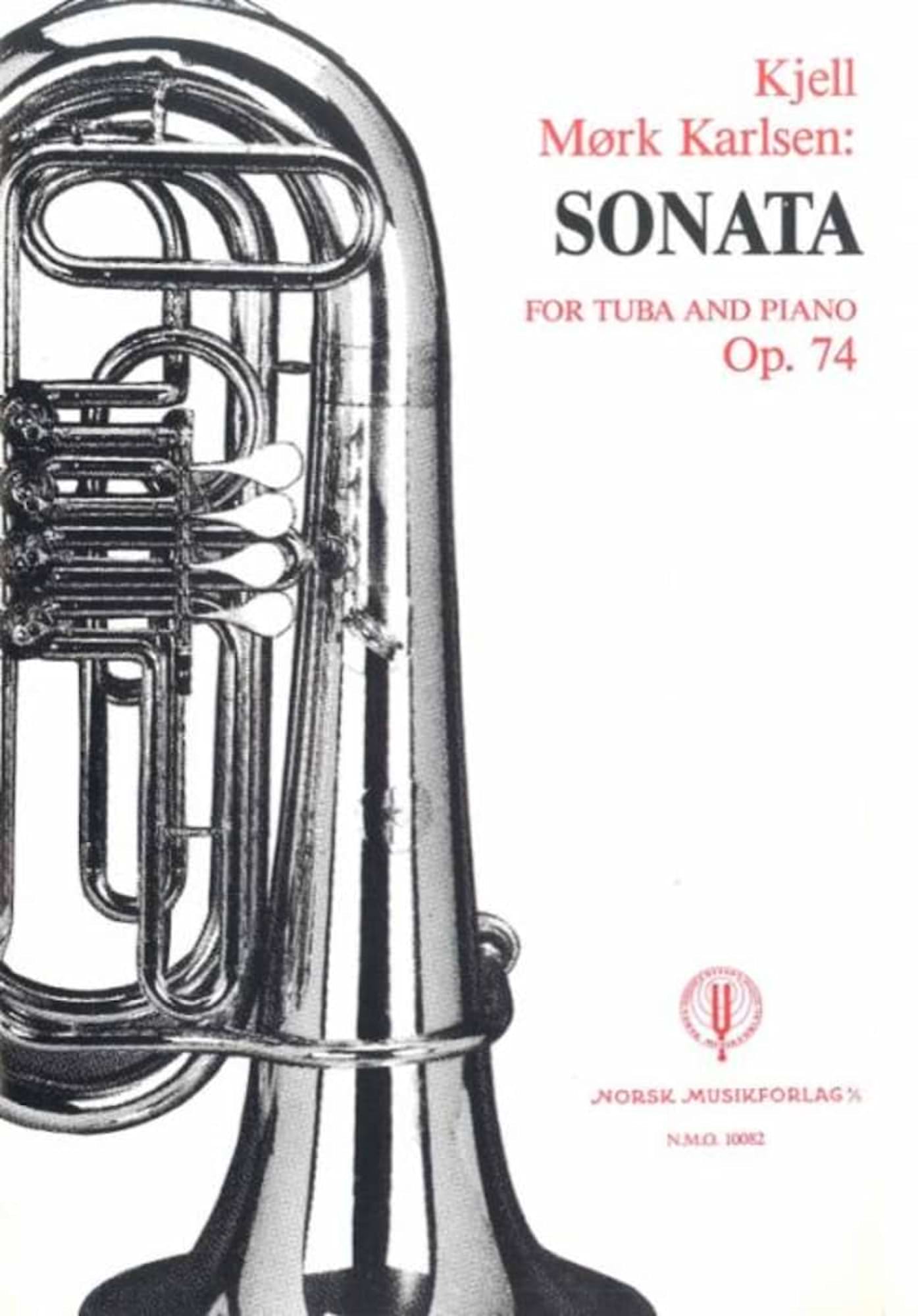 Sonata for Tuba op. 74 Kjell Mork Karlsen Partition Tuba