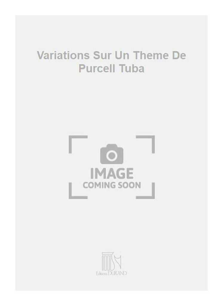 Variations Sur Un Thème de Purcell Jean Lemaire Partition Tuba