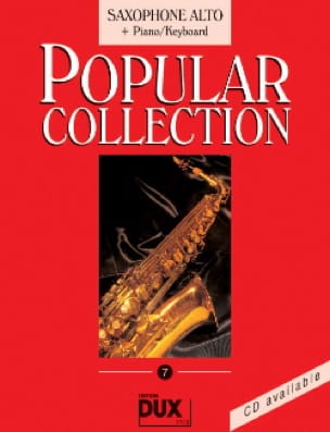 Popular collection volume 7 Partition Saxophone