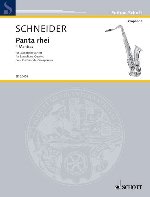 Panta rhei Enjott Schneider Partition