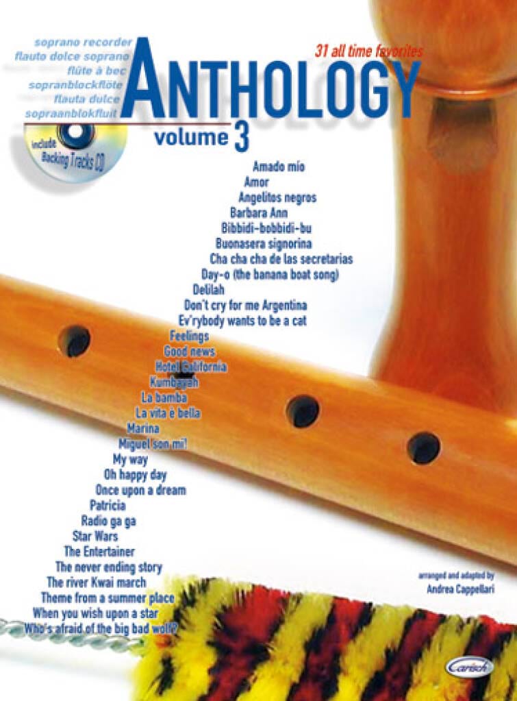 Anthology Soprano Recorder Vol. 3 Partition Flûte à bec